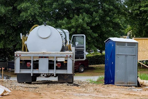 crew at Glendale Porta Potty Rental